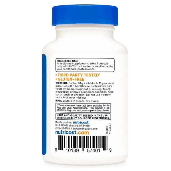 Nutricost Ksm-66 Ashwagandha Root Extract 600mg Capsules